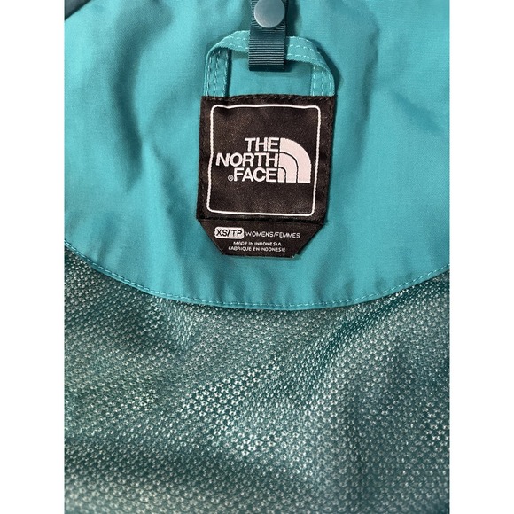 Womens North Face Hyvent Jacket XS Blue/White - Picture 4 of 9